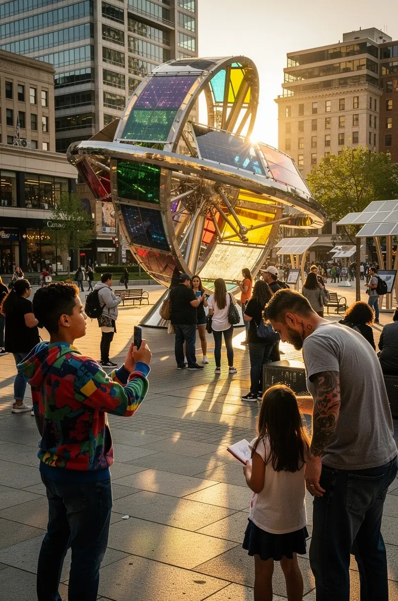 Augmented reality enhancing urban planning and design.