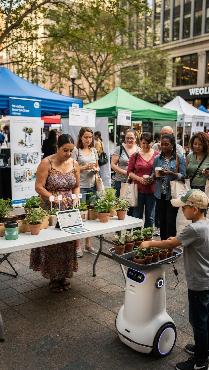 Smart home technology enhancing urban living experiences