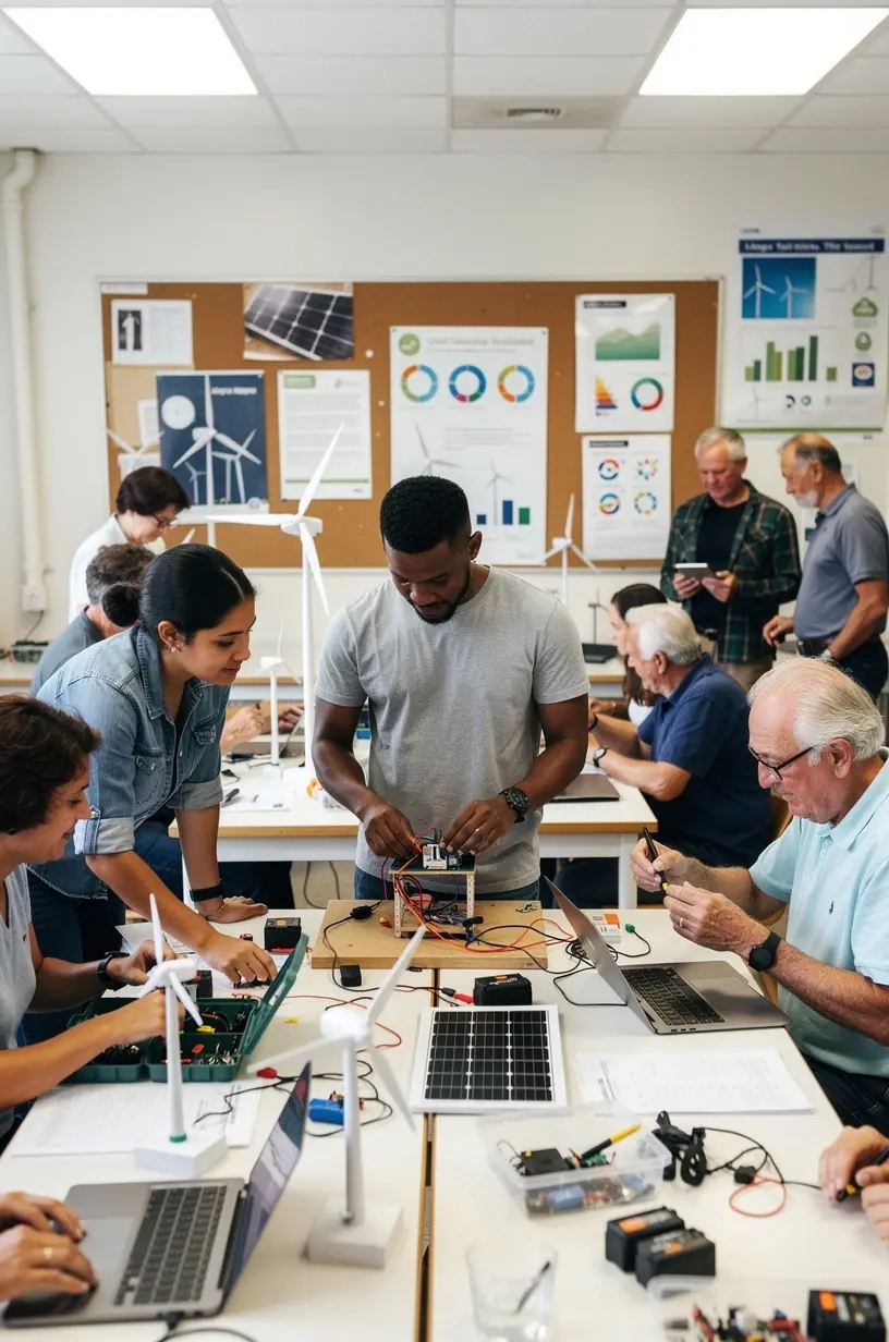 Modern office environment